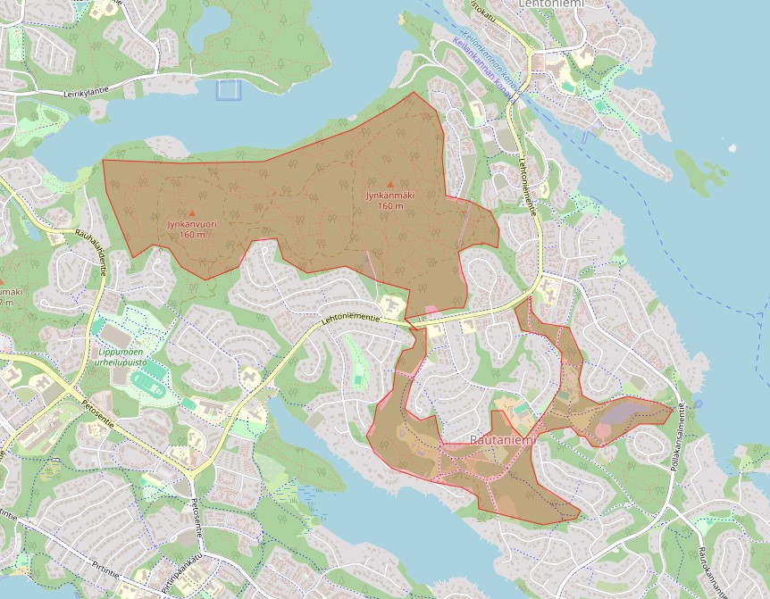 Harjoituskieltoalue Tarkkuussuunnistuksen SM 2026